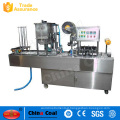 Factory price cup filling and sealing machine, rotary cup filling sealing machine